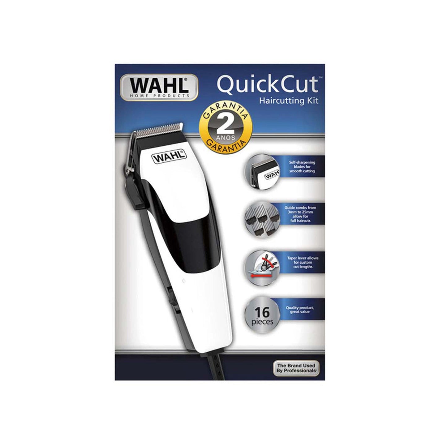 Maquina De Motilar Wahl Quick Cut 16 Piezas 9314-2408