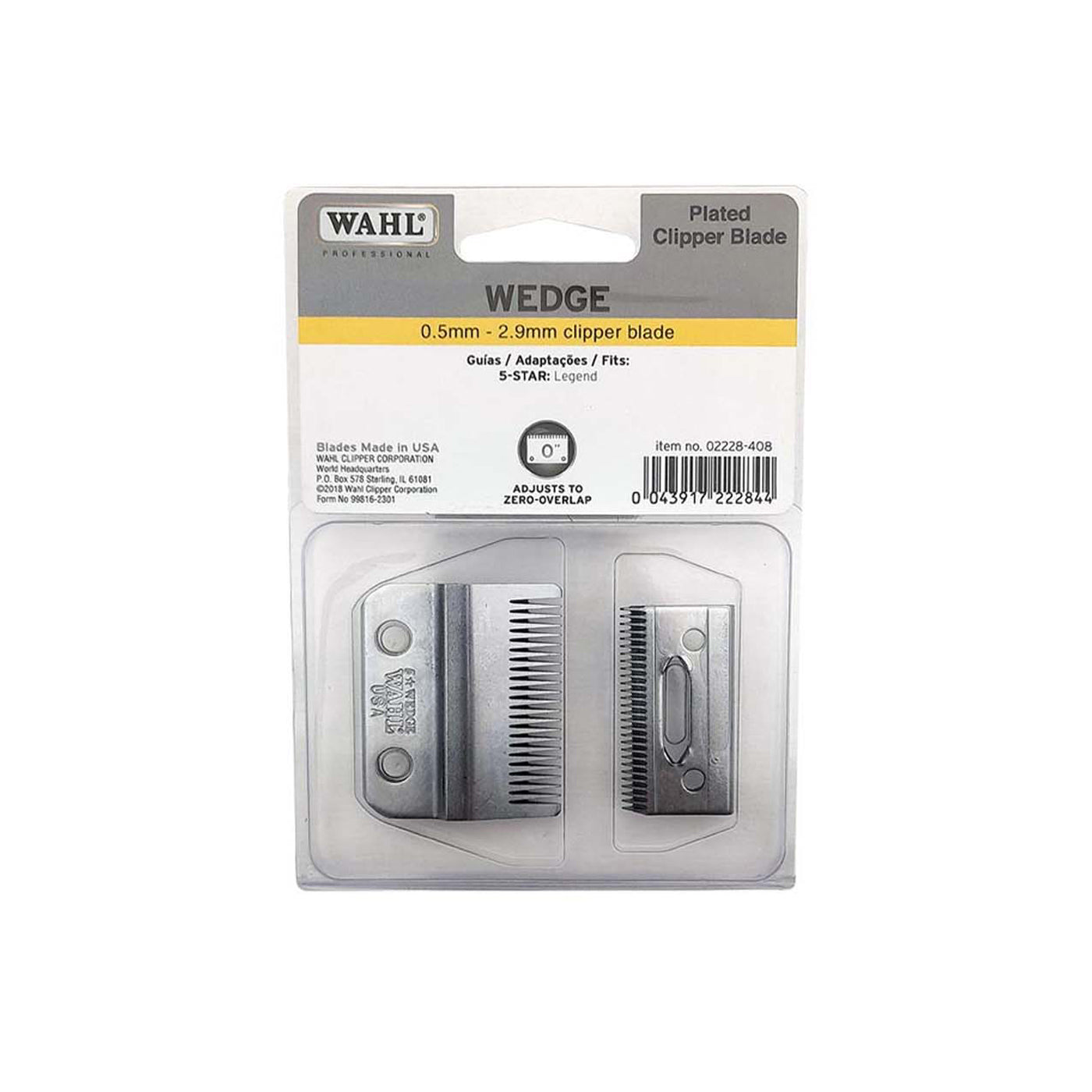 Repuesto De Cuchilla Inoxidable Wahl 1006-408