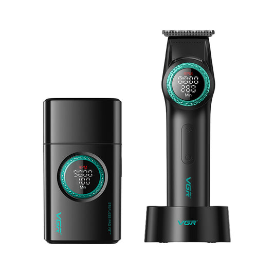 Combo Shaver + Patillera VGR V977 Y V377 Colores Surtidos