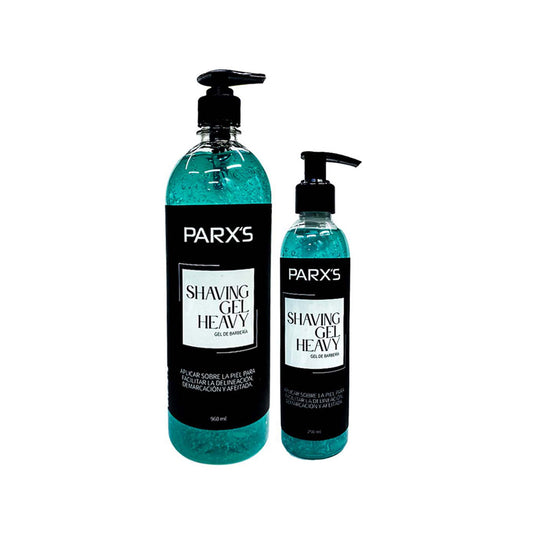 Combo Gel De Afeitar Parx´s Heavy Verde