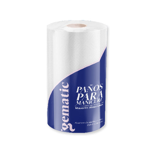 Toalla Manicure Gematic Rollo 100 Servicios