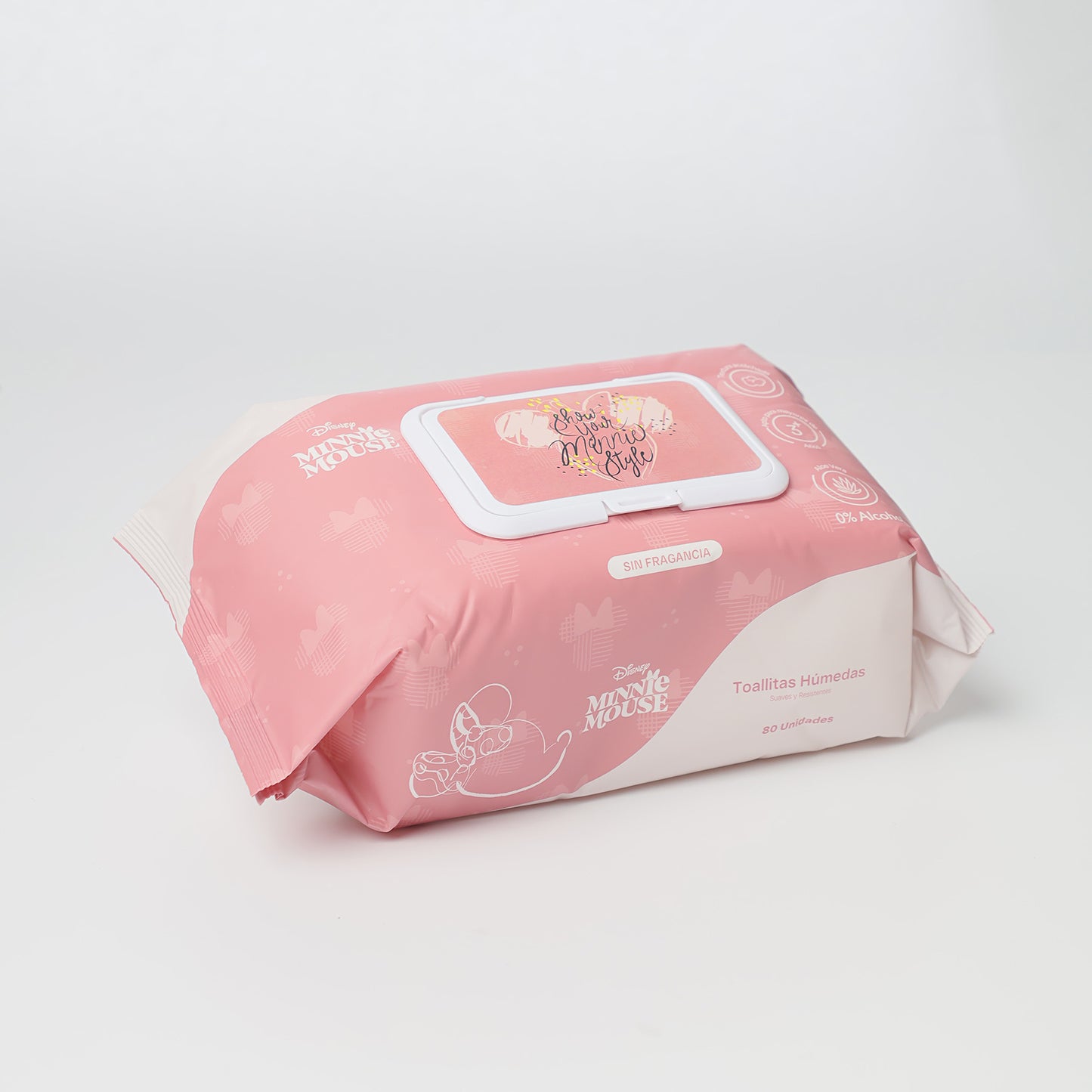 Pañitos Húmedos Disney Cosmos Minnie Dama