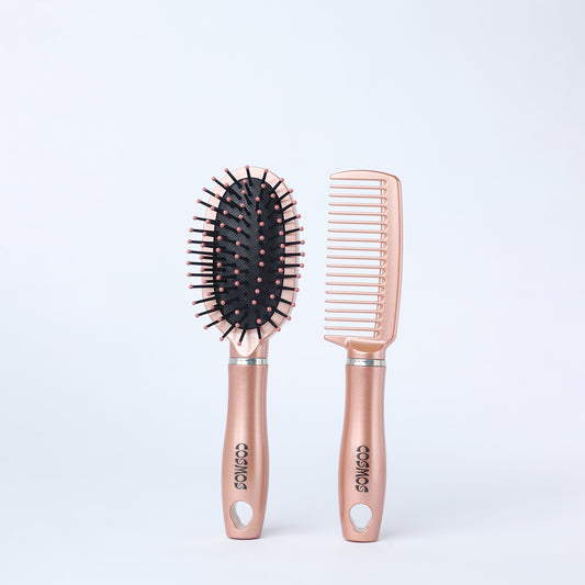 Set X2 Cepillo Y Peinilla CMS Cosmos S9551